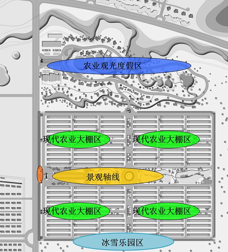 坝上现代农业小镇