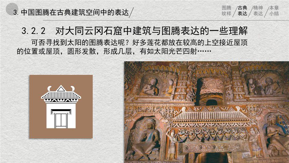 中西方图腾在建筑空间中应用的对比与辨析